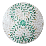 Столик с инкрустацией с перламутровым узором Eight варинант исполнения - 2 | Loft Concept в Тюмени