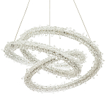 Фигурная люстра украшенная кристаллами из хрусталя Gilbertine Crystals Twisted Chandelier варинант исполнения - 1 | Loft Concept в Тюмени