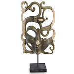 Маска ручной работы деревянная резная Mask Abstraction варинант исполнения - 1 | Loft Concept в Тюмени