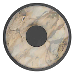 Бра круглое светодиодное с черной рамкой Stone Circle варинант исполнения - 1 | Loft Concept в Тюмени