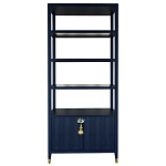 Стеллаж со стеклянными полками Elsa Dreams Blue варинант исполнения - 9 | Loft Concept в Тюмени