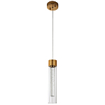 Подвесной светильник золото Sparkling Bubbles Tube Gold Hanging Lamp варинант исполнения - 2 | Loft Concept в Тюмени