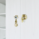 Большой шкаф с витриной Elsa Dreams White варинант исполнения - 4 | Loft Concept в Тюмени