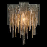 Бра с перфорированными металлическими дугами и цепочками 22 см Atlantis Chain варинант исполнения - 10 | Loft Concept в Тюмени