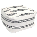 Пуф  Black and White Stripe варинант исполнения - 1 | Loft Concept в Тюмени