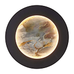 Бра в форме диска черного цвета Borders of Black варинант исполнения - 1 | Loft Concept в Тюмени