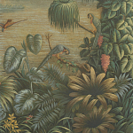 Обои ручная роспись Le Brésil Brume варинант исполнения - 2 | Loft Concept в Тюмени