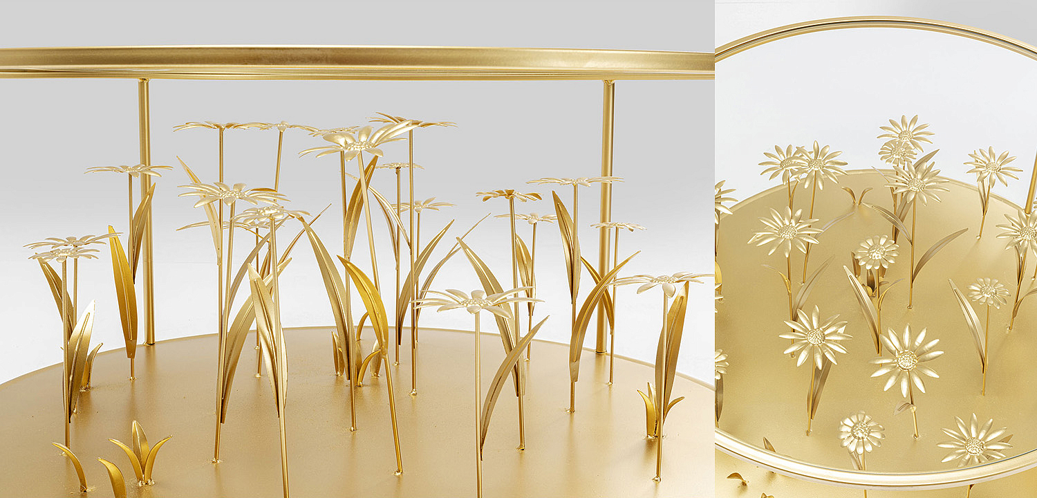 Кофейный стол Golden Flowers Кофейный стол Golden Flowers - Loft-Concept в Тюмени