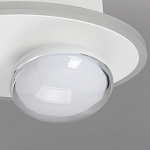 Бра овальной формы белого цвета с 2-мя лампами Lunar Pebbles варинант исполнения - 6 | Loft Concept в Тюмени