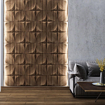 Гипсовая 3D панель с принтографией PM-22 варинант исполнения - 5 | Loft Concept в Тюмени