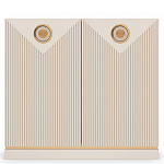 Комод с фактурными дверцами Satin Furniture варинант исполнения - 4 | Loft Concept в Тюмени