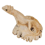 Статуэтка из дерева ящерица Animals of the World варинант исполнения - 4 | Loft Concept в Тюмени