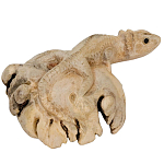 Статуэтка из дерева ящерица Animals of the World варинант исполнения - 5 | Loft Concept в Тюмени