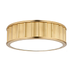 Потолочный светильник с гофрированным абажуром цвета латунь Millennium варинант исполнения - 1 | Loft Concept в Тюмени