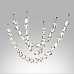 Подвесной светильник из прозрачных шаров Bubbles Bocci варинант исполнения - 3 | Loft Concept в Тюмени