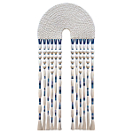 Настенное украшение из нитей Корона с кисточками Crown Wall Hanging варинант исполнения - 4 | Loft Concept в Тюмени