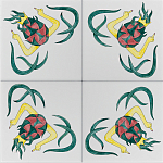 Плитка дизайнерская Драконий фрукт варинант исполнения - 1 | Loft Concept в Тюмени