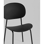 Стул Edie пластик черный варинант исполнения - 2 | Loft Concept в Тюмени