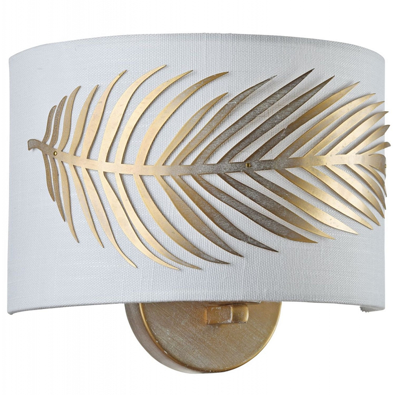 Бра Golden Feather Sconces Золотой Белый Бра Golden Feather Sconces Золотой Белый в Тюмени | Loft Concept