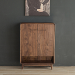 Комод в прихожую для хранения обуви Moon Walnut Furniture варинант исполнения - 1 | Loft Concept в Тюмени