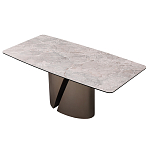 Стол обеденный керамический серый Servorios варинант исполнения - 3 | Loft Concept в Тюмени