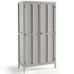 Шкаф серый Silva Grey Cabinet варинант исполнения - 2 | Loft Concept в Тюмени