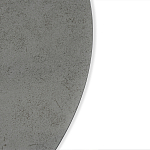 Стол обеденный с серой овальной столешницей из керамики на четырех деревянных ножках Gray Ceramics варинант исполнения - 4 | Loft Concept в Тюмени