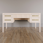 Большой Рабочий стол Primo с 5 выдвижными ящиками Светлый дуб варинант исполнения - 1 | Loft Concept в Тюмени