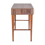 Стол письменный из массива бука с 2-мя ящиками бежевый Wenge Light варинант исполнения - 2 | Loft Concept в Тюмени