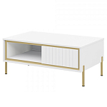 Стол журнальный белый глянцевый Antique Order варинант исполнения - 1 | Loft Concept в Тюмени