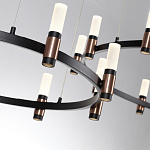 Люстра подвесная с цилиндрическими плафонами на двух круглых подвесах  Arnaut Light варинант исполнения - 5 | Loft Concept в Тюмени