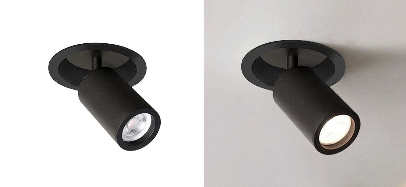 Встраиваемый поворотный спот Modern Spot Black Встраиваемый поворотный спот Modern Spot Black - Loft-Concept в Тюмени