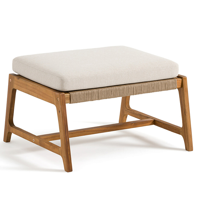 Оттоманка садовая из акации Comfortable Оттоманка садовая из акации Comfortable в Тюмени | Loft Concept