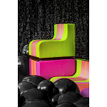 Дизайнерское кресло зеленое Poltronova Sofo Verosa Green Pink Armchair варинант исполнения - 16 | Loft Concept в Тюмени