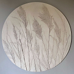 Ботаническое панно Тростник 4 варинант исполнения - 1 | Loft Concept в Тюмени