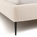 Кровать с обивкой букле Wanda Boucle Bed варинант исполнения - 6 | Loft Concept в Тюмени