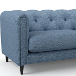 Мебельная ткань Шенилл голубой цвет 138 см T4-26 варинант исполнения - 14 | Loft Concept в Тюмени