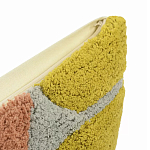 Чехол на подушку с рисунком горчичного цвета Elan Textured варинант исполнения - 5 | Loft Concept в Тюмени