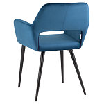 Стул с подлокотниками синий NEASAN STOOL варинант исполнения - 5 | Loft Concept в Тюмени