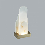 Настольная лампа с белыми вертикальными элементами Alabaster Totem   варинант исполнения - 6 | Loft Concept в Тюмени
