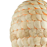 Подвесной светильник с каскадом из круглых декоративных элементов Texture Discs варинант исполнения - 1 | Loft Concept в Тюмени