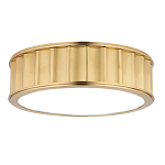 Потолочный светильник с гофрированным абажуром цвета латунь Millennium варинант исполнения - 2 | Loft Concept в Тюмени