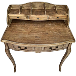 Стол-бюро из массива дерева Margery Provence Desk варинант исполнения - 4 | Loft Concept в Тюмени