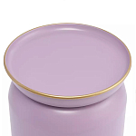 Журнальный столик круглый сиреневого цвета Noticeable Element варинант исполнения - 2 | Loft Concept в Тюмени