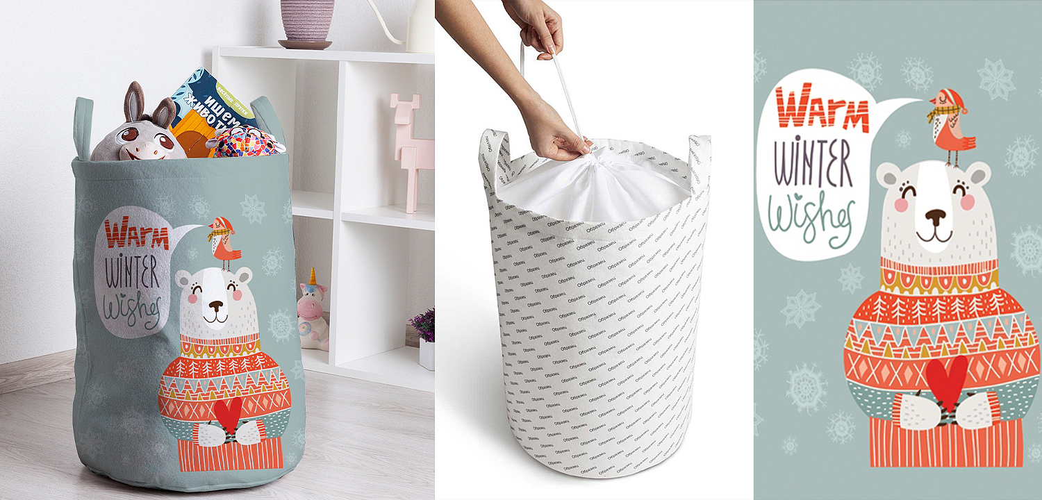 Корзина Warm winter wishes Basket Корзина Warm winter wishes Basket - Loft-Concept в Тюмени