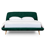 Кровать с мягким изголовьем Palmer Bed варинант исполнения - 2 | Loft Concept в Тюмени