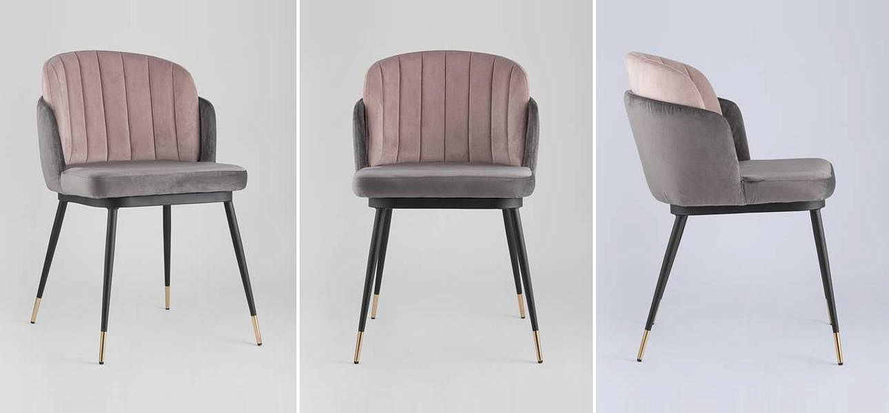 Стул Penelope Chair Серый цвет Стул Penelope Chair Серый цвет - Loft-Concept в Тюмени