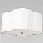 Потолочный светильник с белым волнистым плафоном из ткани Vitorino варинант исполнения - 1 | Loft Concept в Тюмени