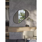 Зеркало асимметричной формы Oval Light Reflection варинант исполнения - 4 | Loft Concept в Тюмени