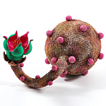 Статуэтка тропический фрукт Pandora Tropical Fruit Fuchsia Green Brown Flower варинант исполнения - 2 | Loft Concept в Тюмени